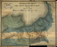 Петрографическая карта 1-ой Мрасской золотоискательной дистанции
