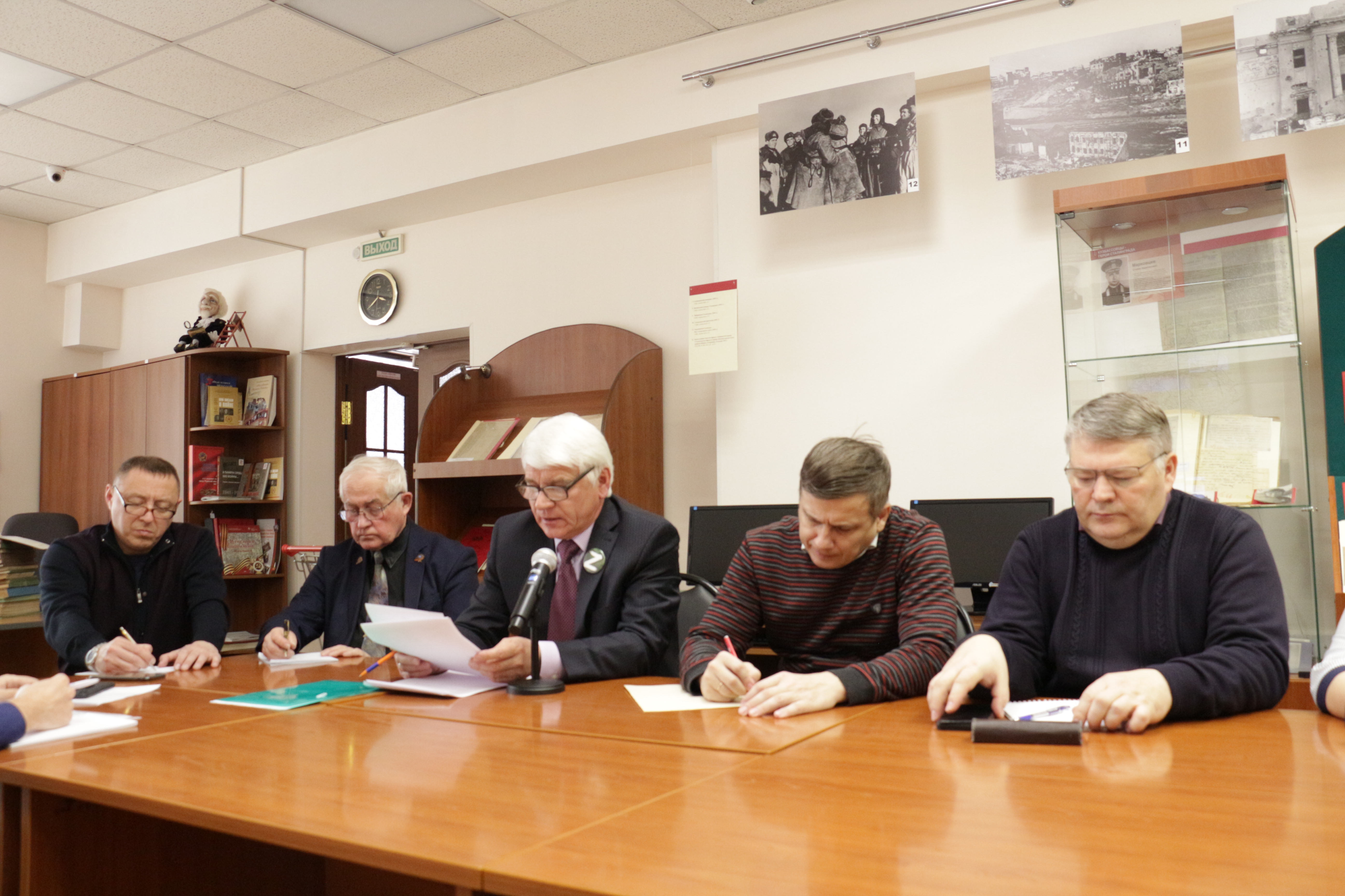 Состоялось организационное заседание рабочей группы по подготовке сборника архивных документов и электронной базы данных, посвященных 80-летию Победы советского народа в Великой Отечественной войне 1941-1945 гг.