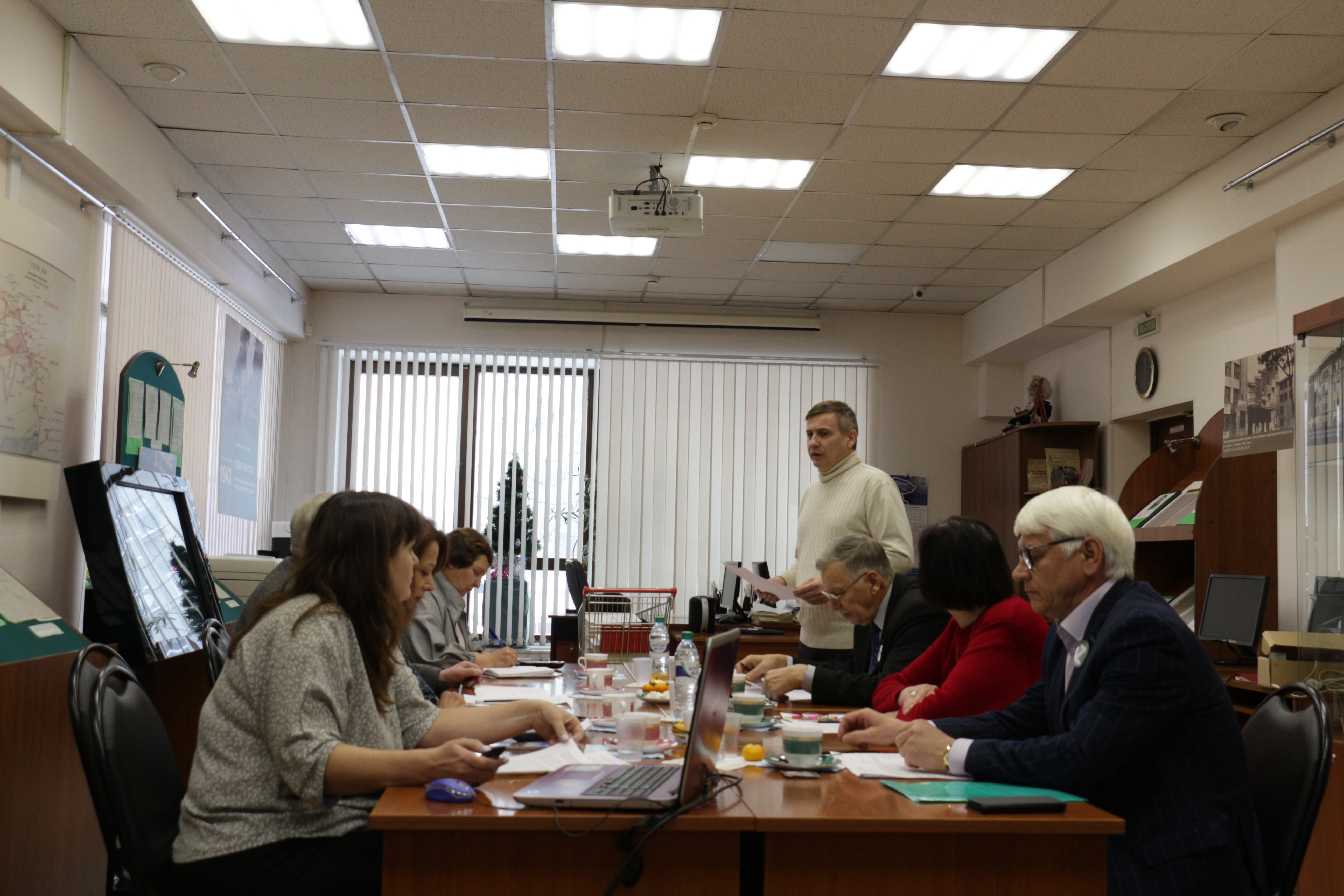 20 декабря 2023 года состоялось заседание общественного совета при Архивном управлении Кузбасса