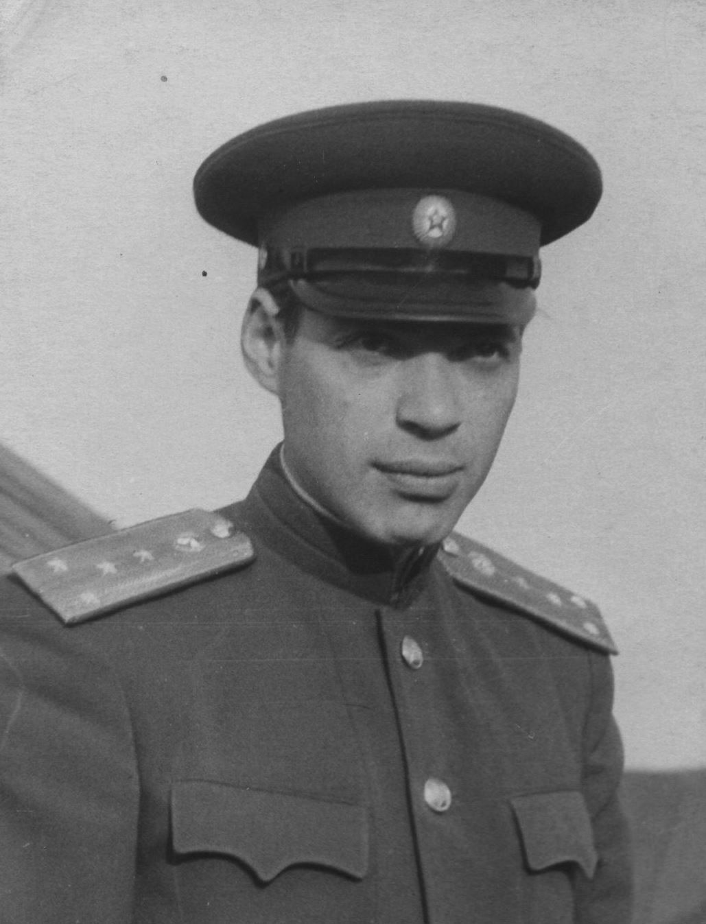 Изображение В.Г. Рудин во время службы в УВД.  г. Новокузнецк. 1965 г. 